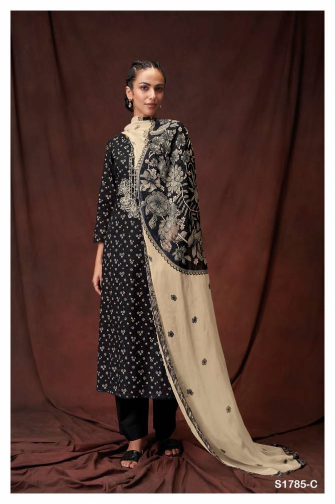 Achira S1785 By Ganga Cotton Salwar Suits Catalog

